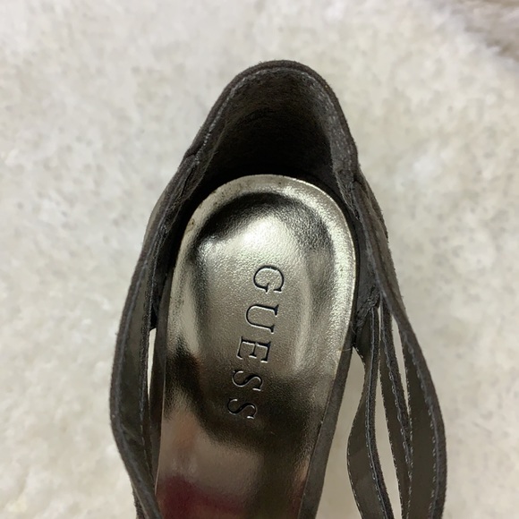 Guess wedge Spadrille zipper size 7.5 - Picture 6 of 6